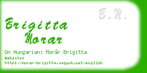 brigitta morar business card